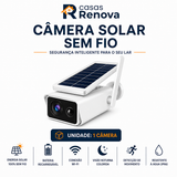 Câmera de Segurança Externa IP Wifi HD com Energia Solar